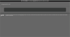 Desktop Screenshot of megawatch.net